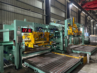 1–6 mm automatische Stahl-/Metallspulen-Schnittlinie mit einer Geschwindigkeit von 0–40 m/min
