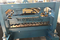 Rollo autom&aacute;tico del panel de la techumbre del metal esmaltado teja galvanizada que forma la m&aacute;quina